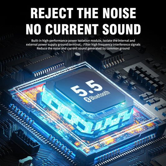 Receptor Bluetooth 5.5 Auxiliar Mini — Áudio HiFi sem Fios