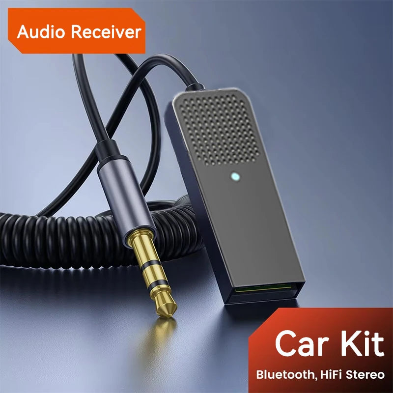 Receptor Bluetooth 5.5 Auxiliar Mini — Áudio HiFi sem Fios