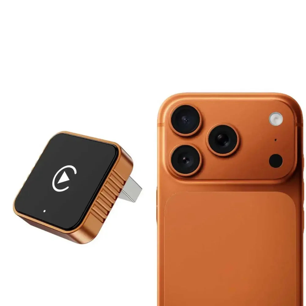 Adaptador CarPlay & Android Auto 2-em-1 Sem Fios — Conexão Automática