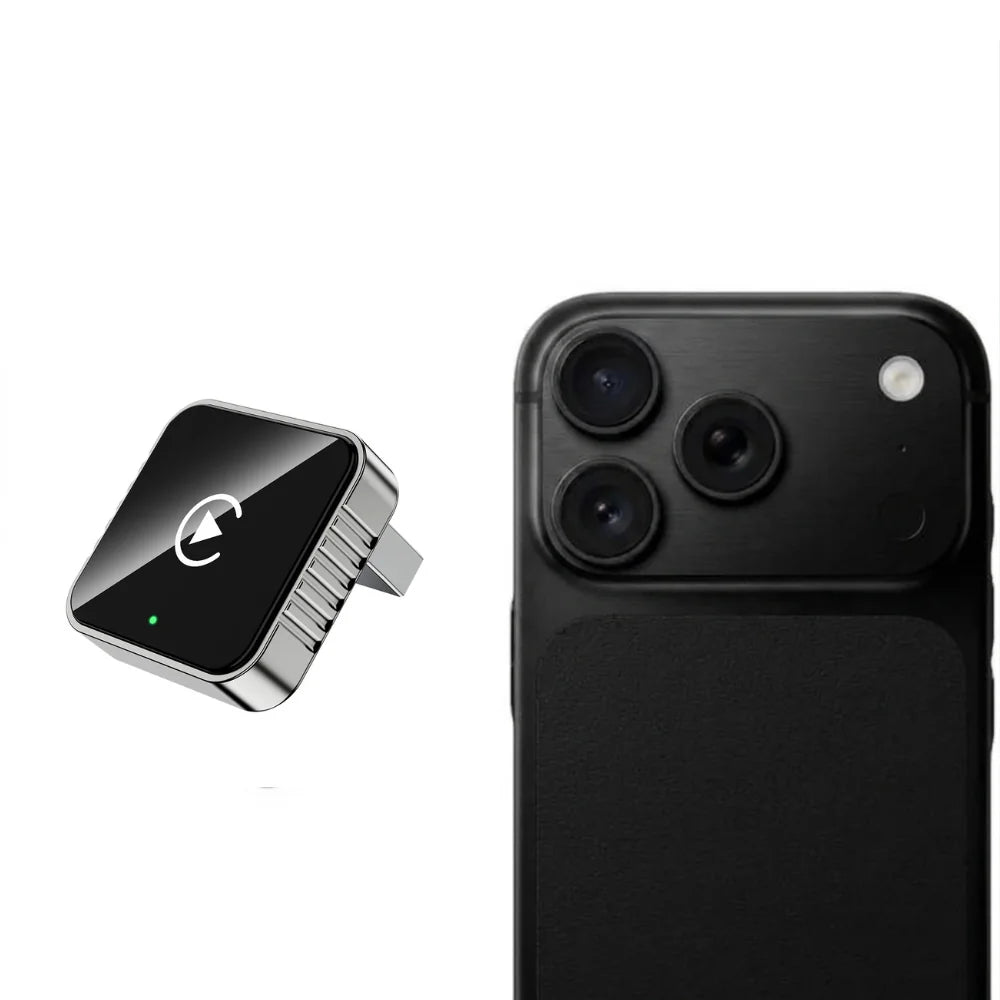 Adaptador CarPlay & Android Auto 2-em-1 Sem Fios — Conexão Automática
