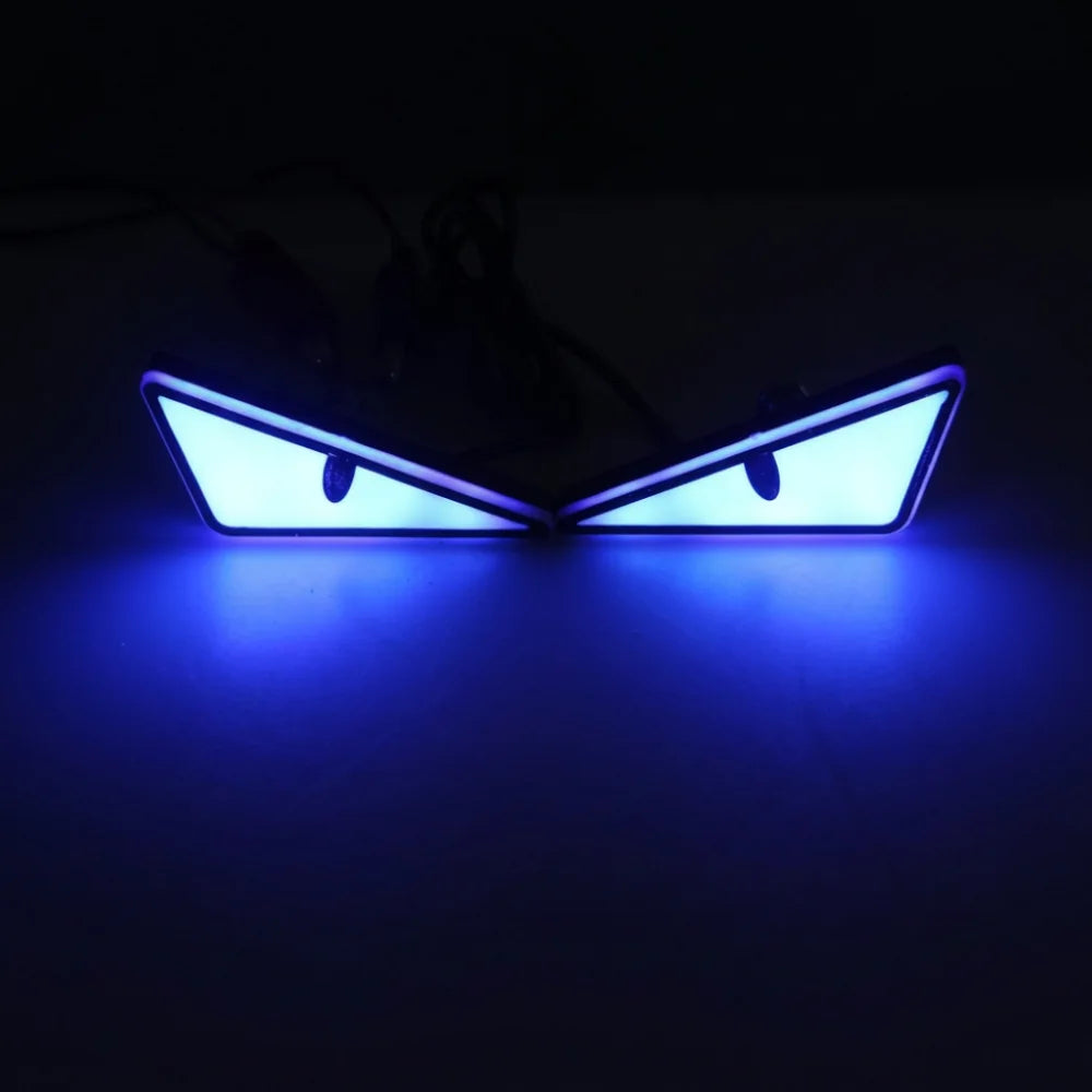 Kit Projetor LED Devil Eyes — Olhar Agressivo para Faróis