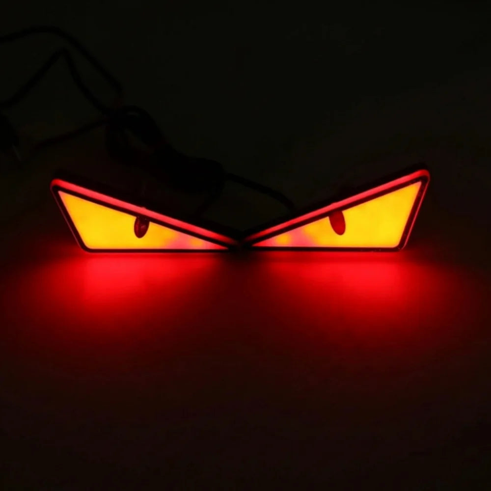 Kit Projetor LED Devil Eyes — Olhar Agressivo para Faróis