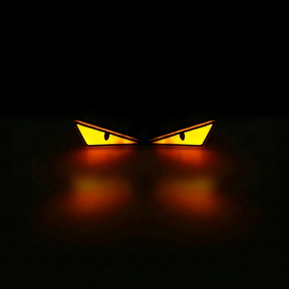 Kit Projetor LED Devil Eyes — Olhar Agressivo para Faróis
