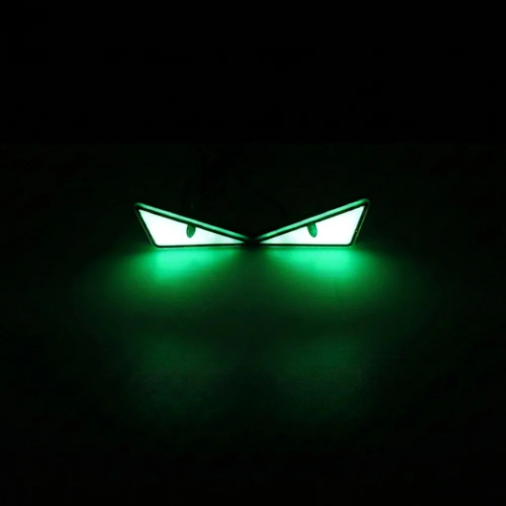 Kit Projetor LED Devil Eyes — Olhar Agressivo para Faróis